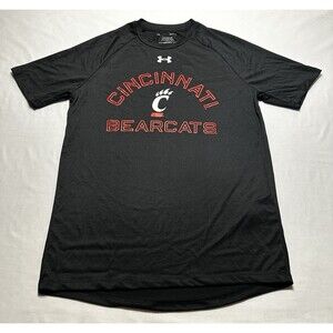 Under Armour Cincinnati Bearcats Shirt Short Sleeve Mens Small NCAA UC Cincy